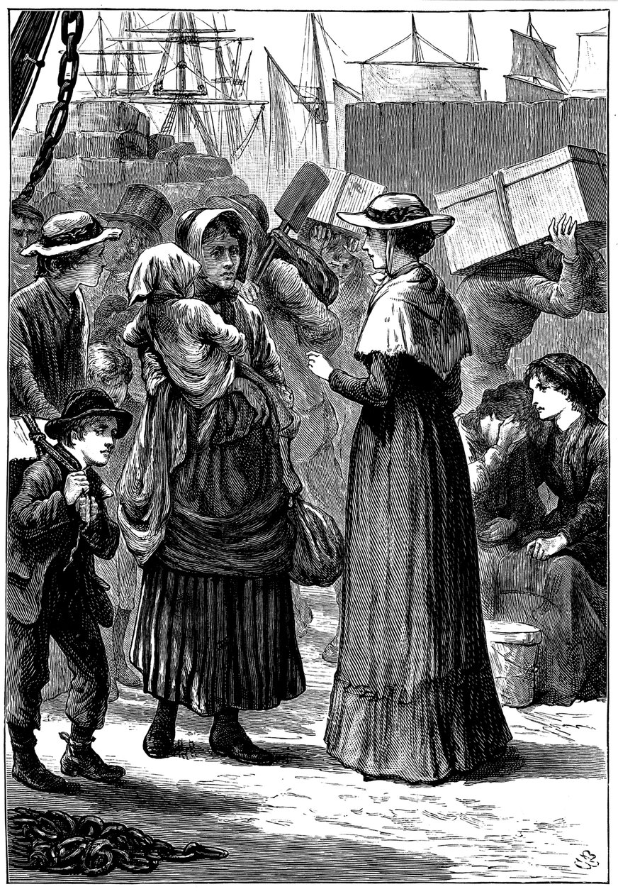 卡洛琳·奇斯霍尔姆（Caroline Chisholm），《移民之友》，澳大利亚悉尼，c1845 作者 不明