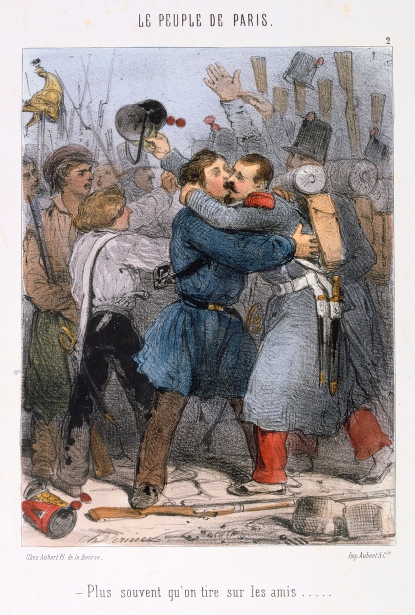与1870年代的巴黎公社有关的动画片。 作者 不明