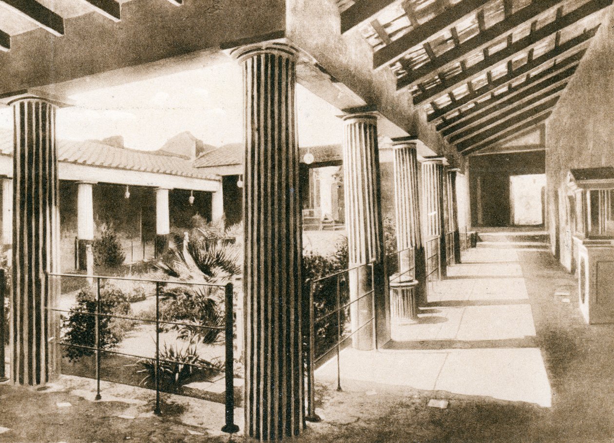 金色丘比特之家，庞贝城，意大利，c1900年代 作者 不明