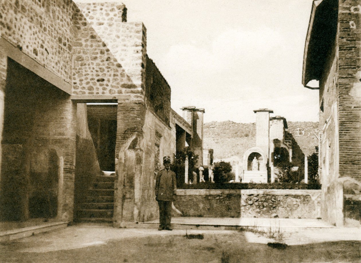 马可·卢克雷齐奥·弗朗托（House of Marco Lucrezio Fronto），庞贝，意大利，建于大约1900年代 作者 不明