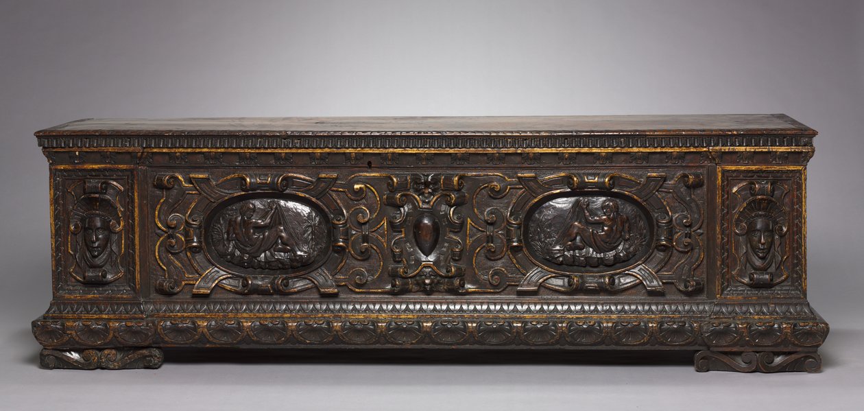 卡松（Cassone），1500年代中期。 作者 不明