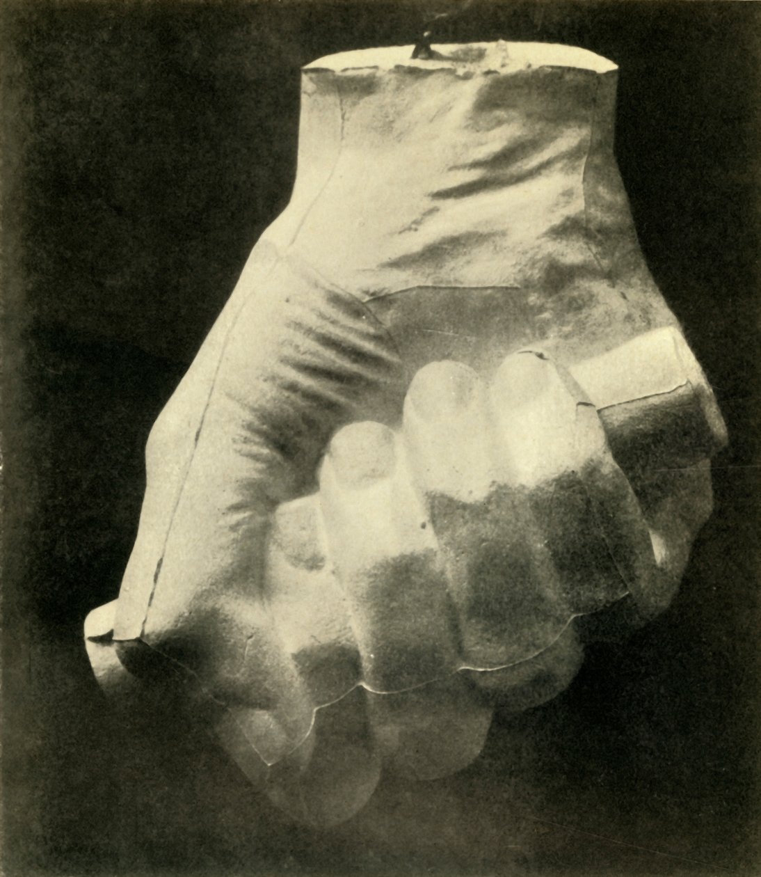 林肯右手铸造，1860年，1930年。 作者 不明
