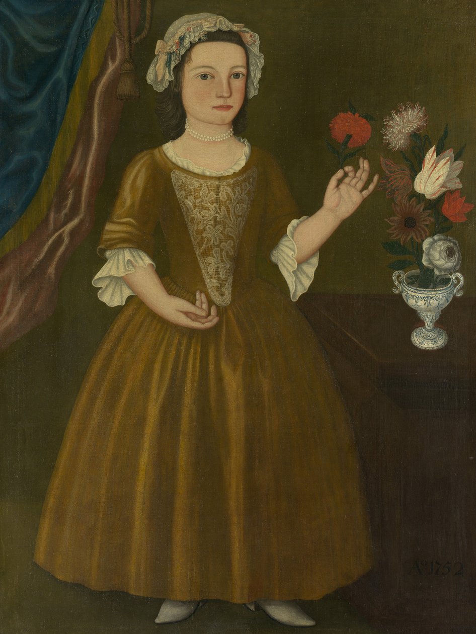 凯瑟琳娜·埃尔曼多夫（Catherina Elmendorf），1752年。 作者 不明