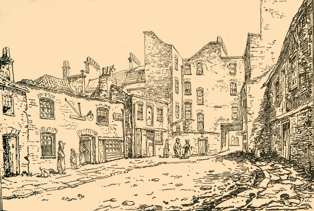 伦敦卡托街（Cato Street），建于1890年。 作者 不明