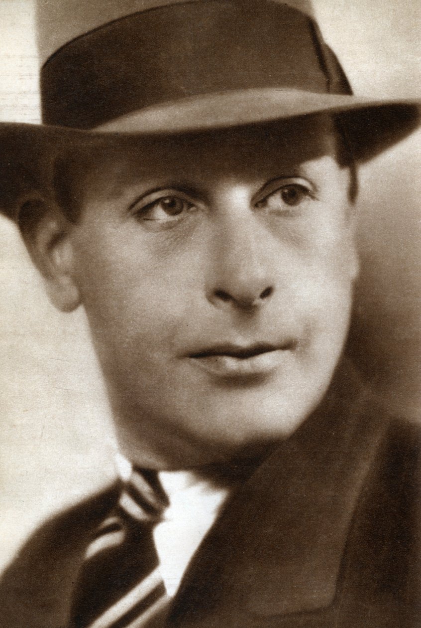 塞德里克·哈德威克（Cedric Hardwicke），英国演员，1933年 作者 不明