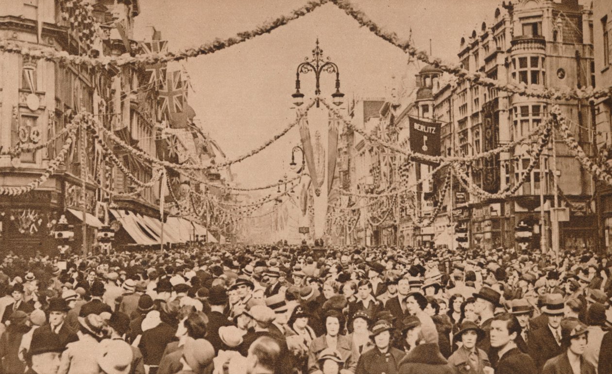 1935年，国王乔治五世诞辰60周年庆典，伦敦 作者 不明