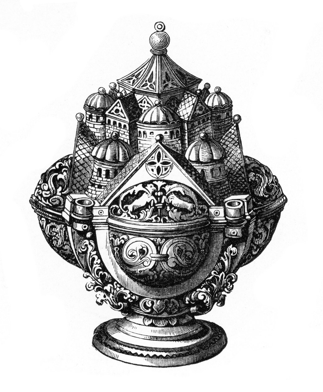 香炉，11世纪，1870年 作者 不明