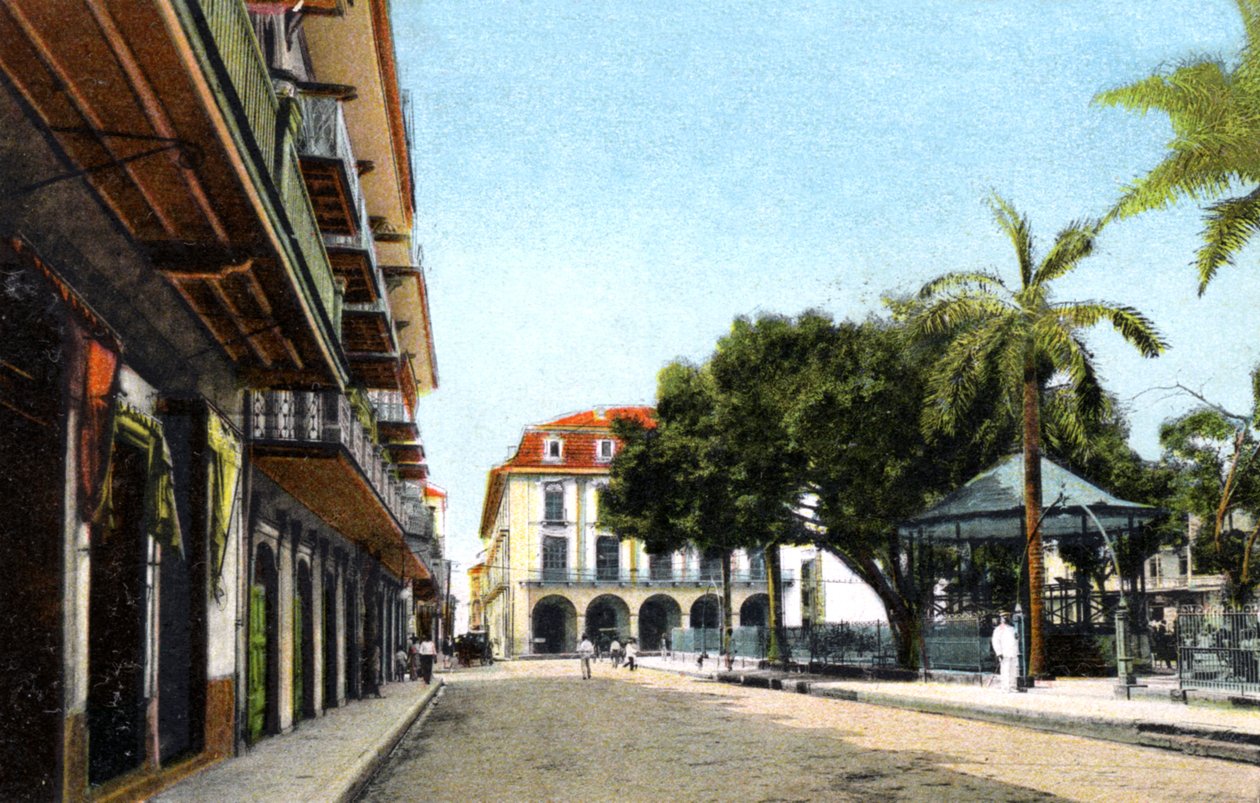 中央公园和运河大楼，巴拿马城，巴拿马，1920年代 作者 不明