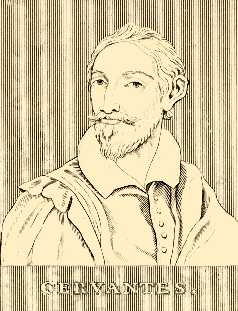 塞万提斯（Cervantes），1547-1616，1830年。 作者 不明