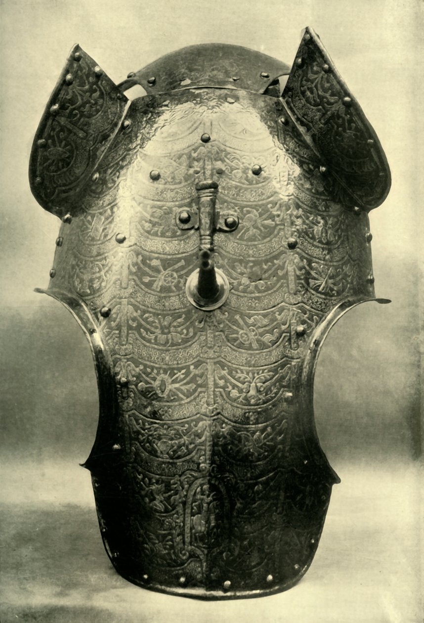 尚弗隆（Chamfron），属于Alof de Wignacourt，16世纪晚期，1908年。 作者 不明