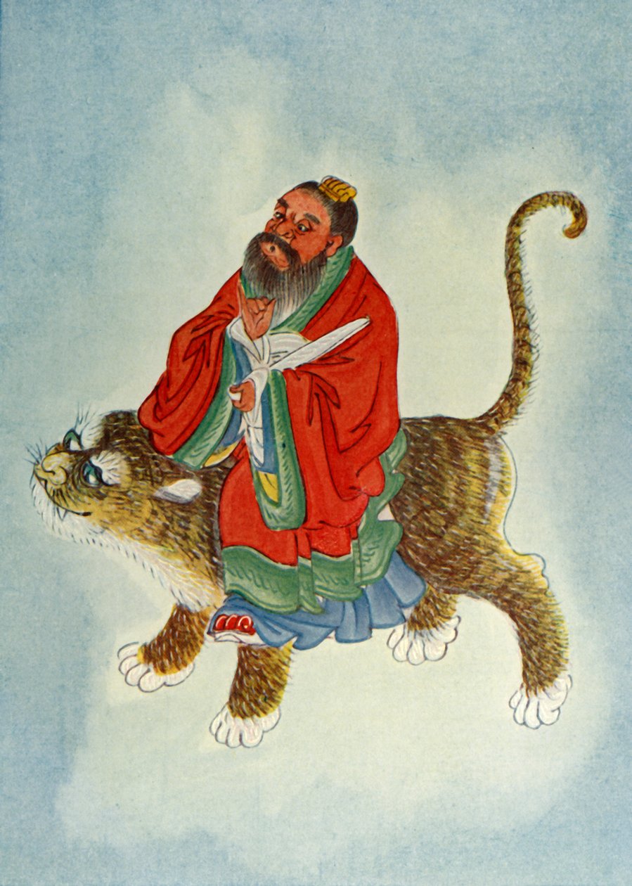 张道陵》，1922年。 作者 不明