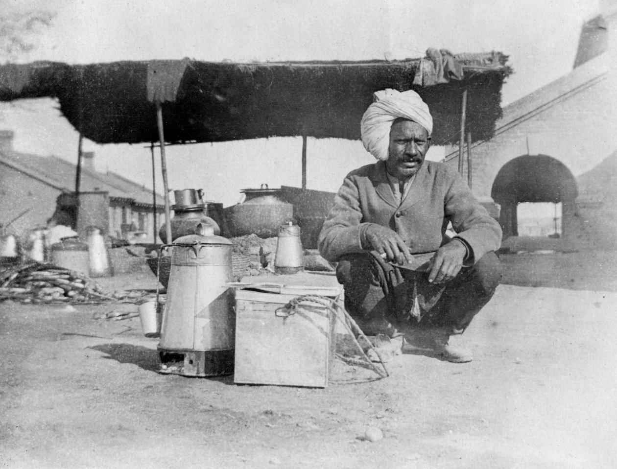 Char-wallah，豪舍拉，1917年 作者 不明