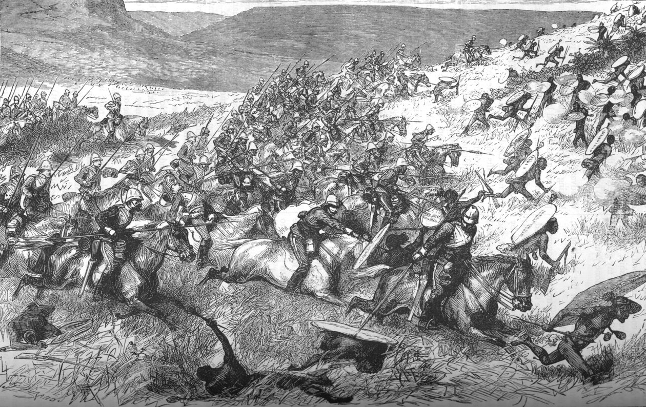 第1枪骑兵在乌伦第（1879，c1880）负责 作者 不明