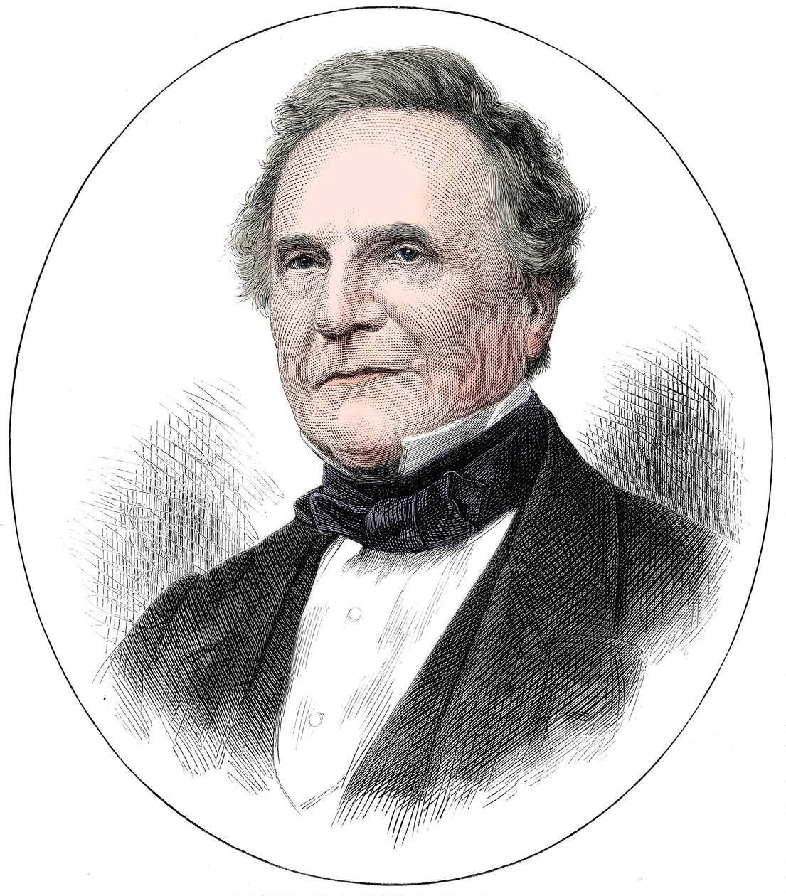 查尔斯·巴贝奇（Charles Babbage）1791-1871年英国数学家和计算机先驱，1871年 作者 不明
