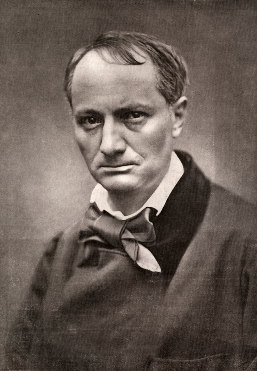 查尔斯·鲍德莱尔（Charles Baudelaire），法国有影响力的诗人，评论家和翻译，十九世纪中叶 作者 不明