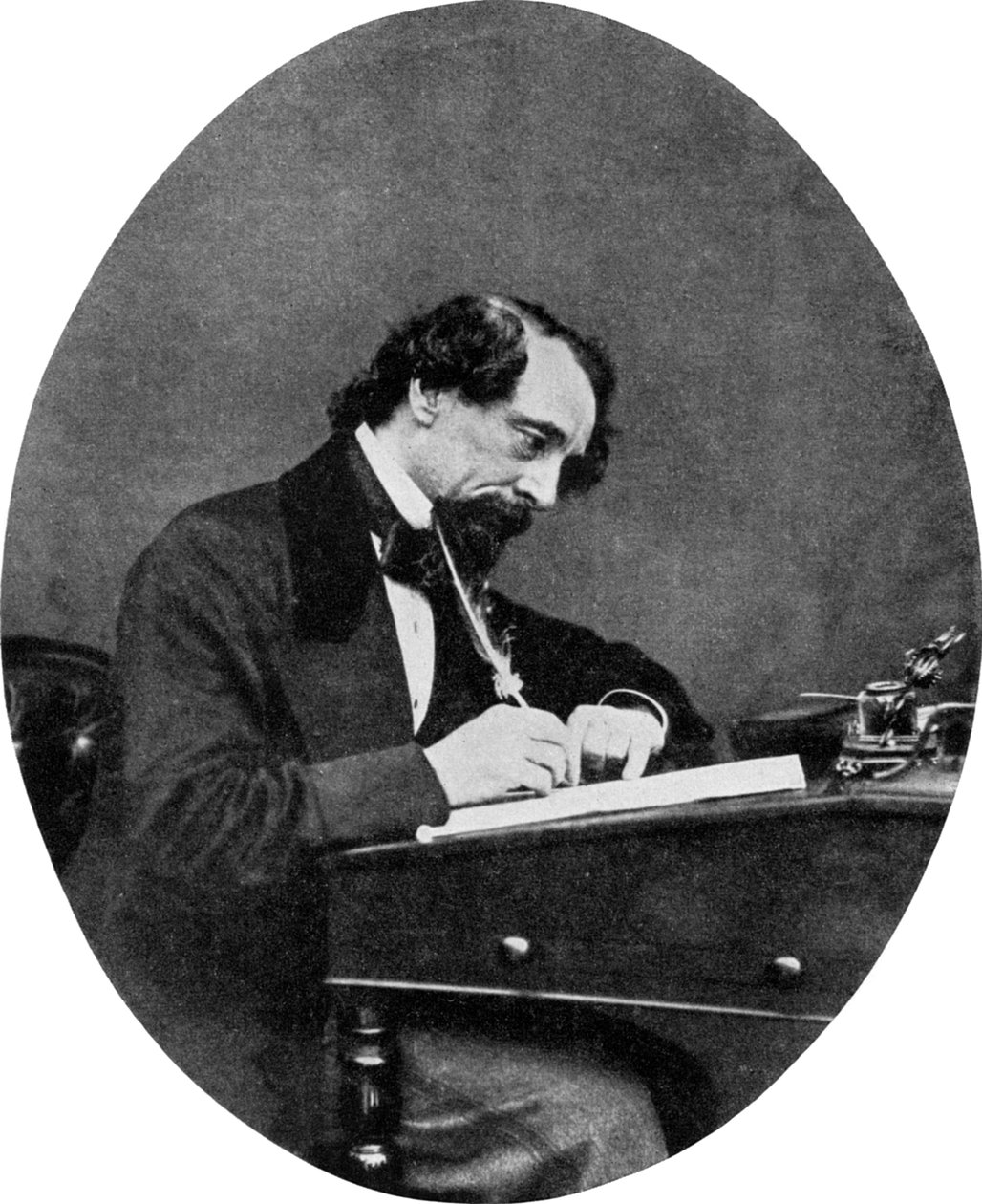 查尔斯·狄更斯（Charles Dickens），英国小说家，19世纪，1956年 作者 不明
