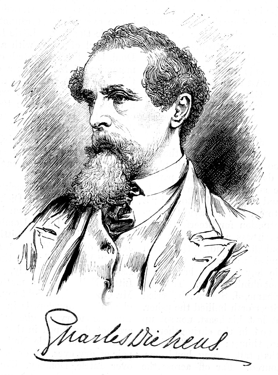 查尔斯·狄更斯（Charles Dickens），英国小说家和新闻工作者，c1860年代 作者 不明
