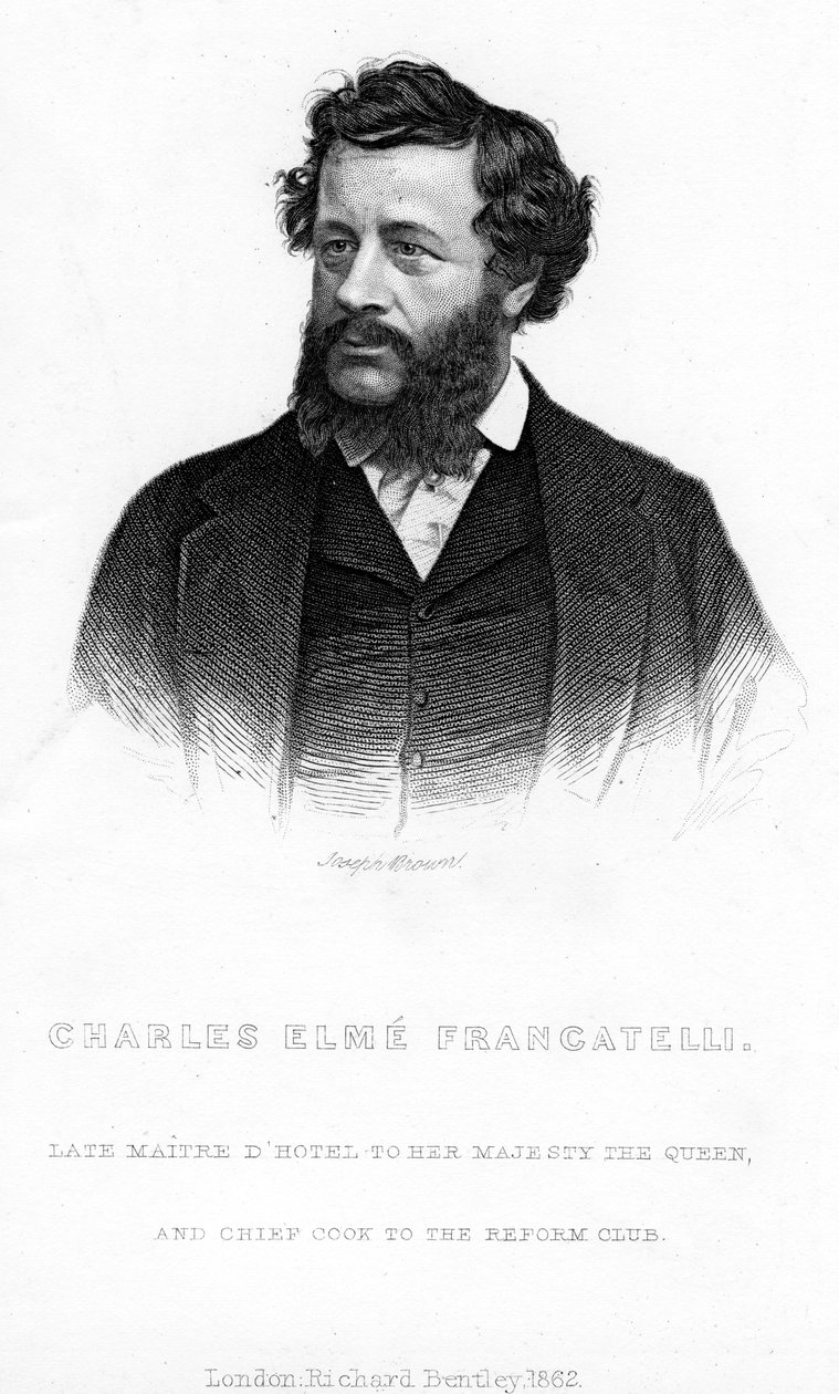 查尔斯·埃尔姆·弗朗卡泰利（Charles Elme Francatelli），1862年 作者 不明