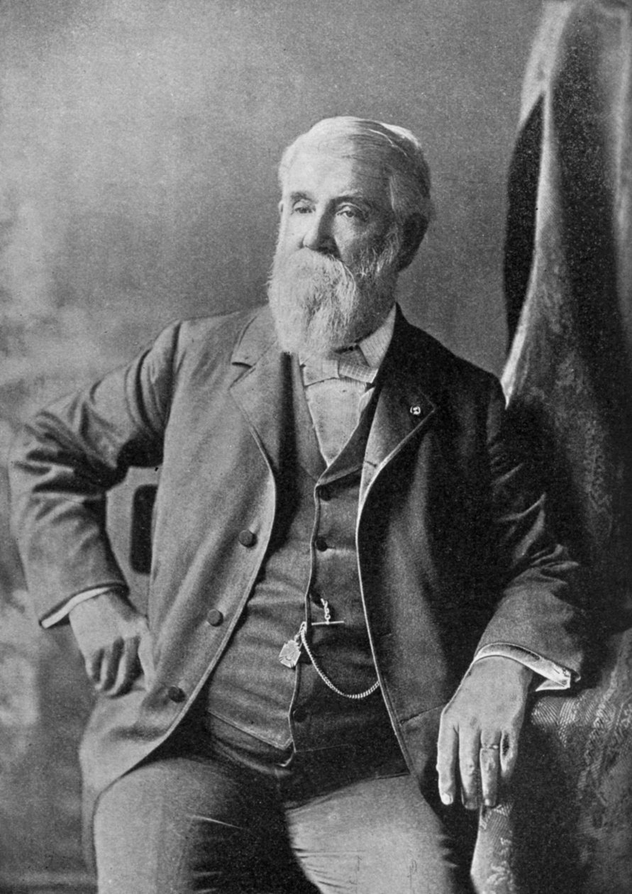查尔斯·格罗夫纳（Charles H Grosvenor），美国政客，1898年 作者 不明