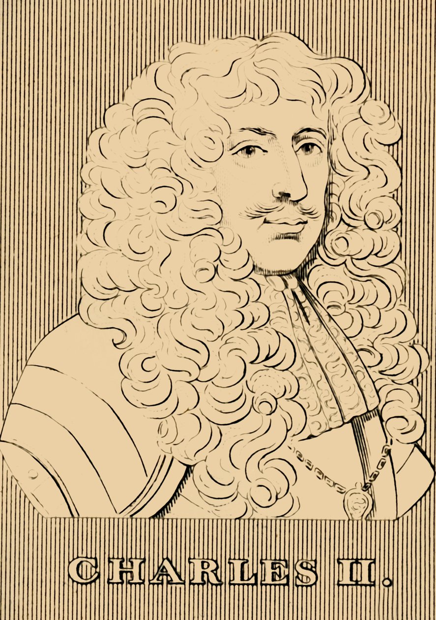 查理二世（1630-1685），1830年。 作者 不明