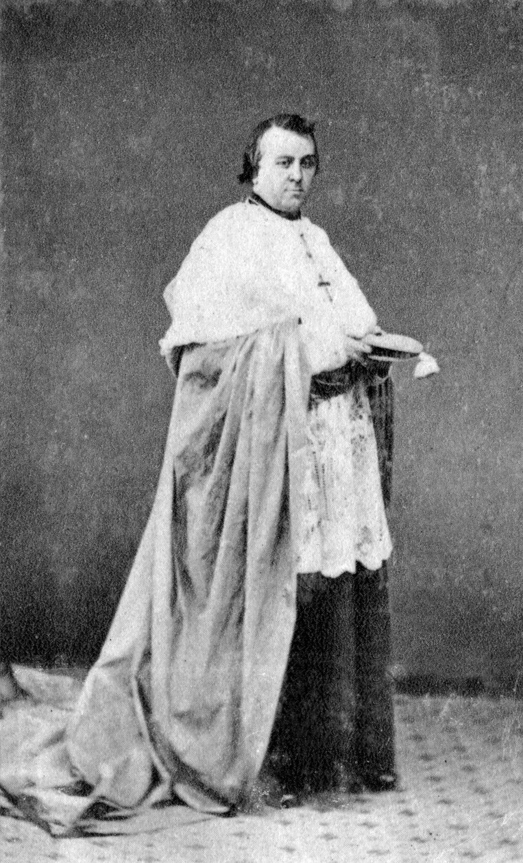 查尔斯·拉维格里（Charles Lavigerie），法国牧师，1869年 作者 不明