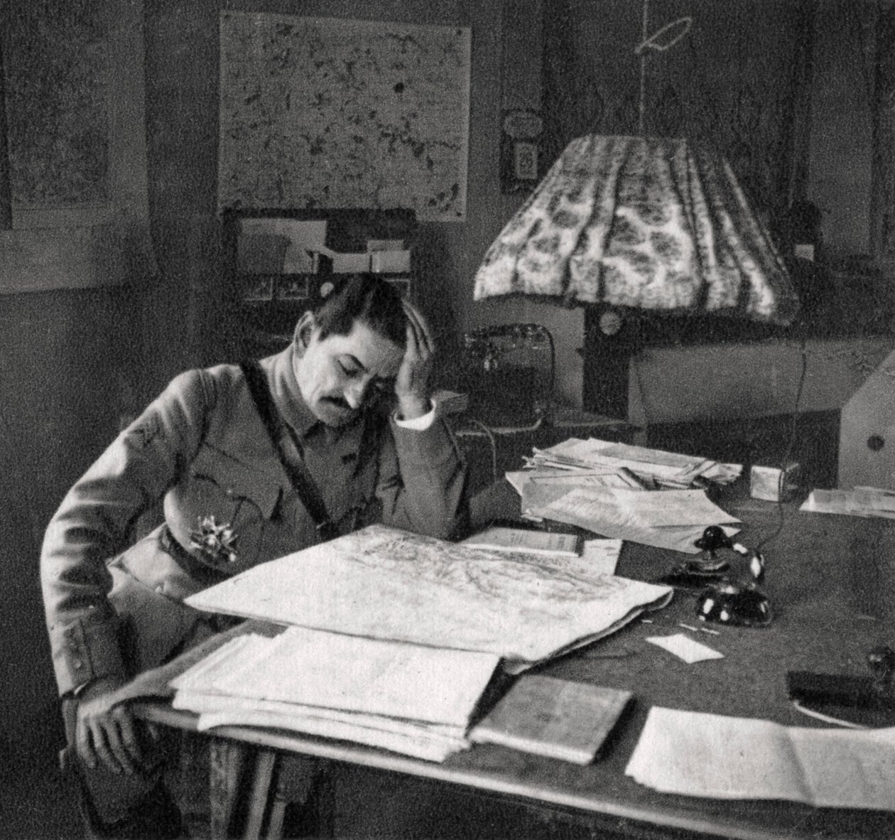 法国士兵查尔斯·曼金（Charles Mangin），1918年 作者 不明