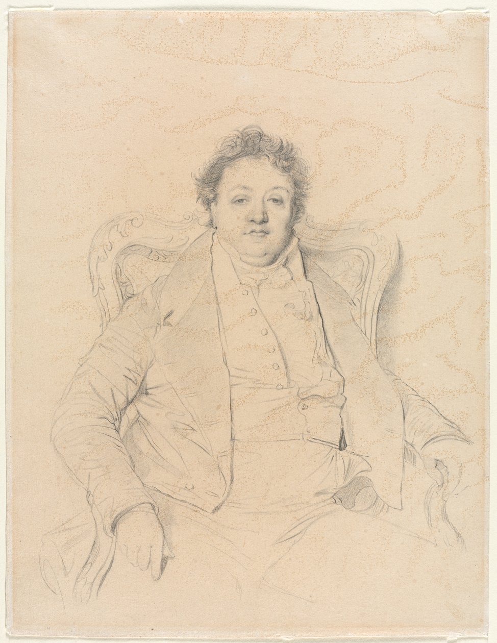 查尔斯·塞文宁（CharlesThévenin），于1800年代因格里斯（Ingres）之后。 作者 不明