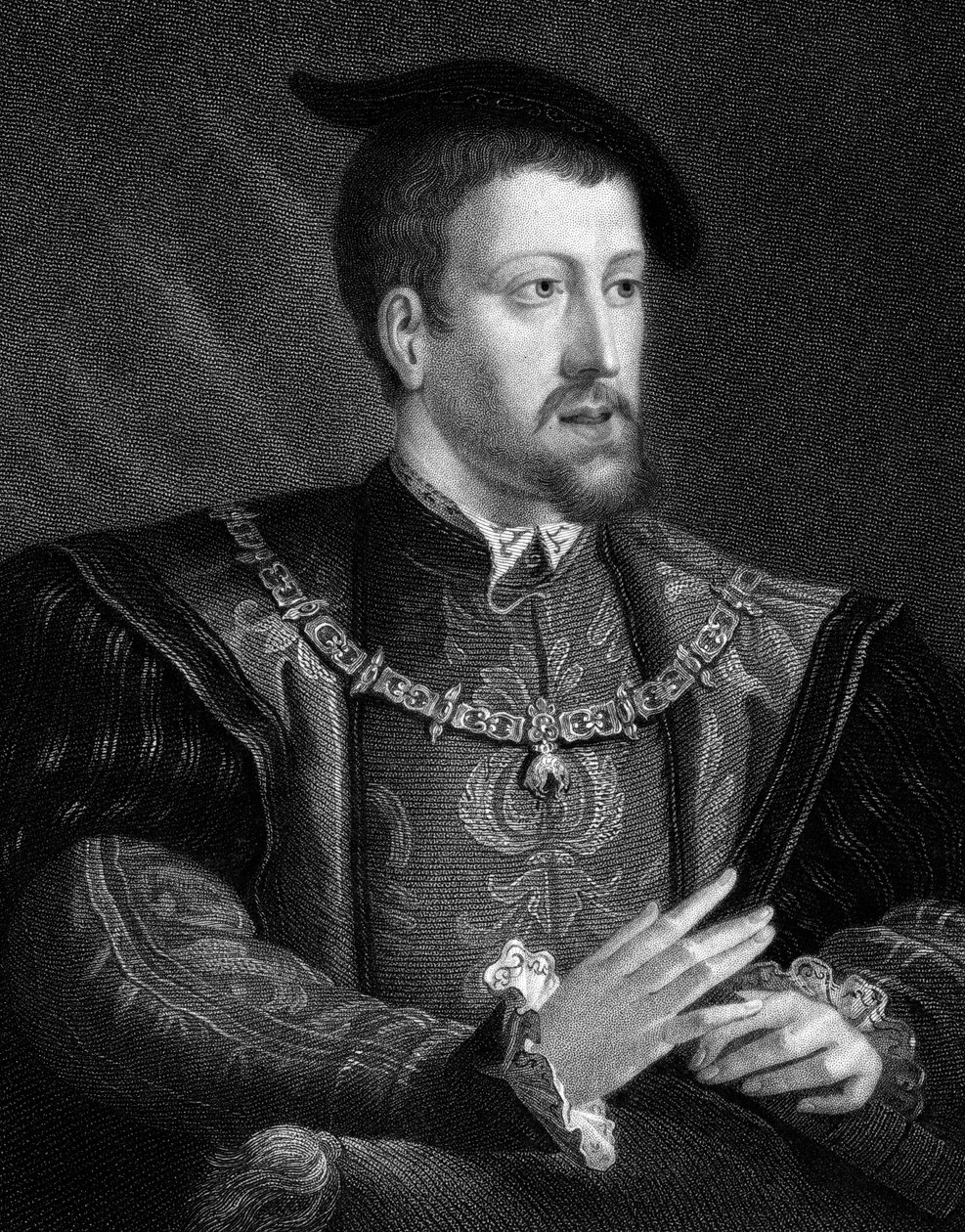 查理五世（Charles V），1835年西班牙国王和神圣罗马帝国皇帝，1835年 作者 不明