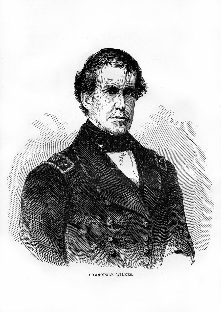查尔斯·威尔克斯（Charles Wilkes），美国海军军官和探险家，1872年 作者 不明