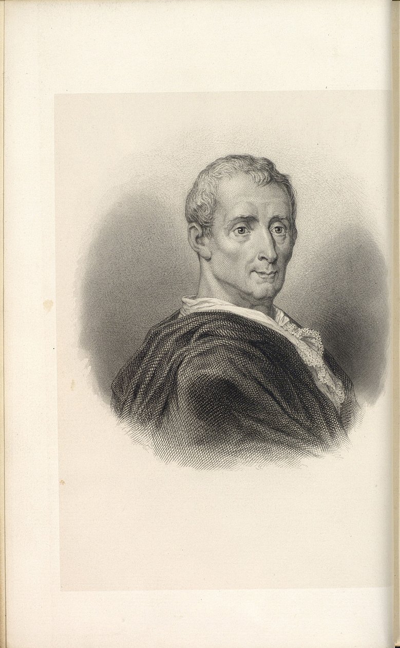 查尔斯·德·第二瑟（Charles de Secondat），孟德斯鸠男爵1689-1755 作者 不明