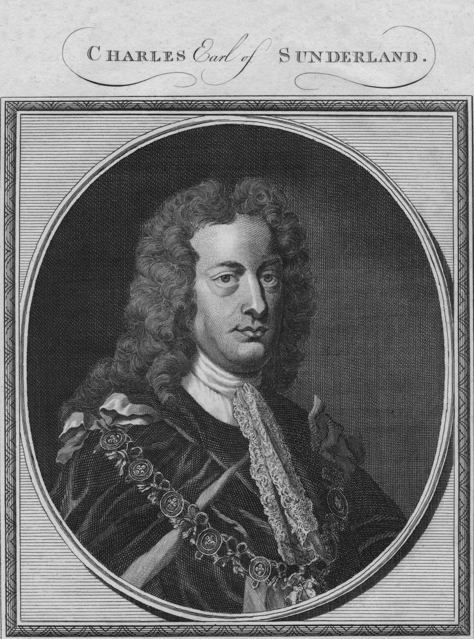 桑德兰伯爵的查尔斯，1784年。 作者 不明