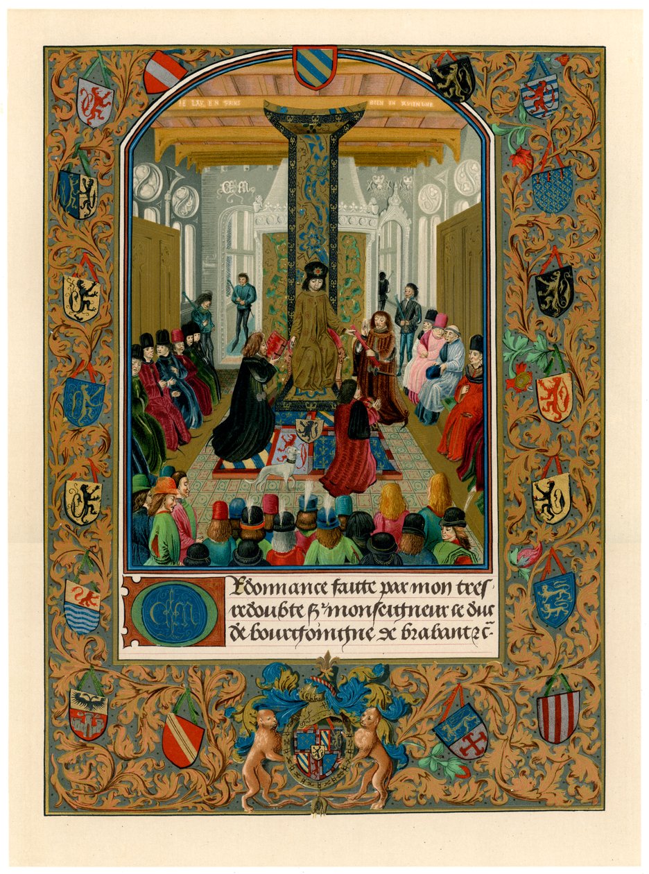 勃艮第公爵查尔斯·布尔德（Charles the Bold），1473年 作者 不明