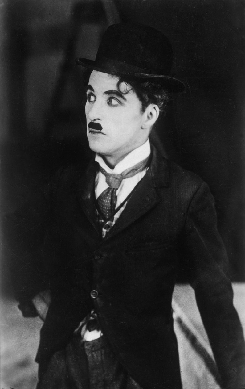 查理·卓别林（Charlie Chaplin），1889-1977年，英语，美国演员和指挥家，1928年 作者 不明