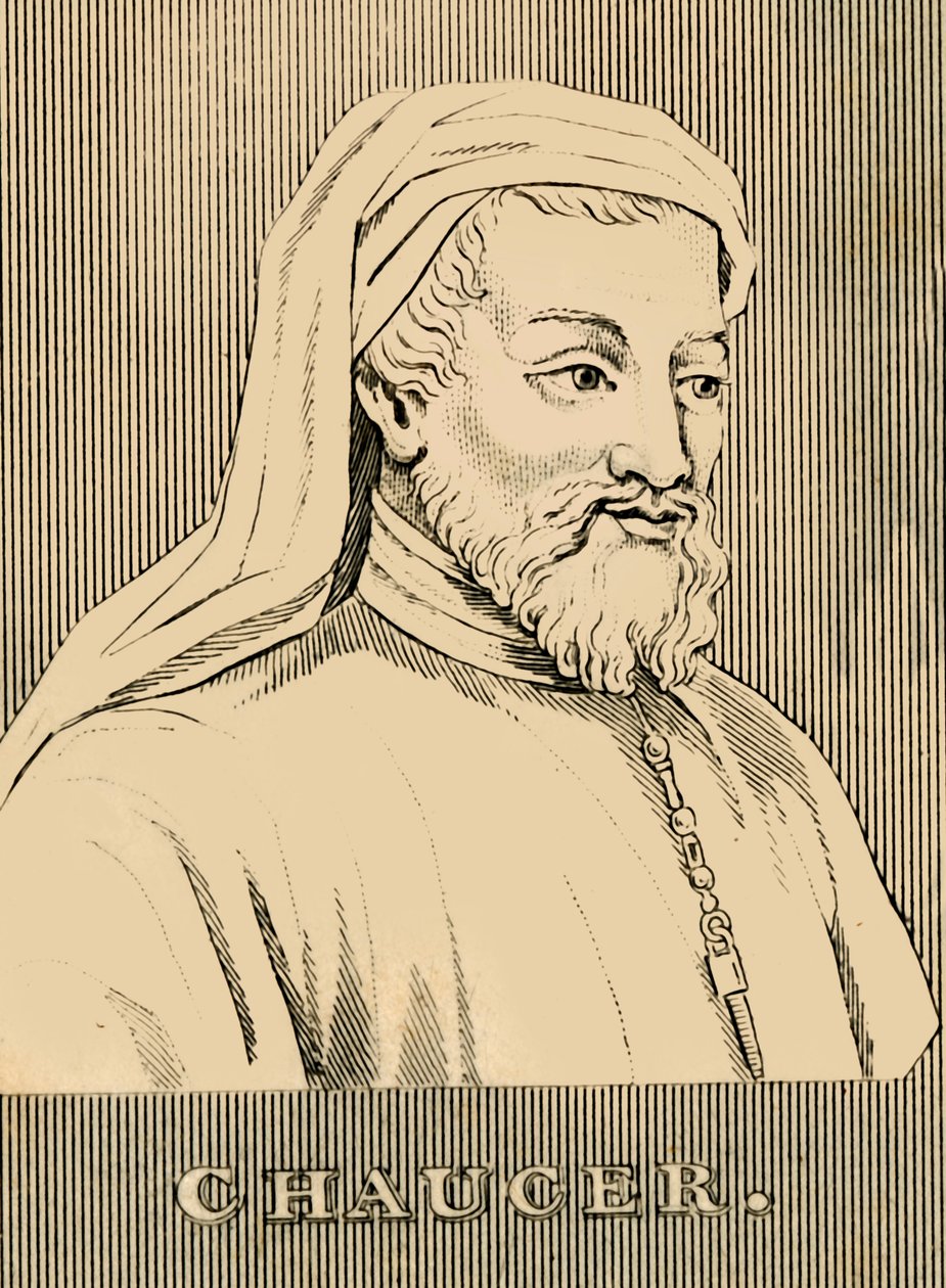 乔uc（1343-1400），1830年。 作者 不明