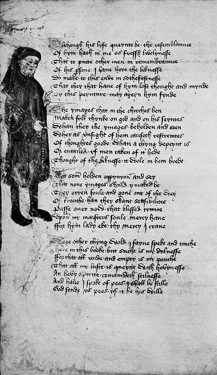 Chaucers Ymage，1900年 作者 不明