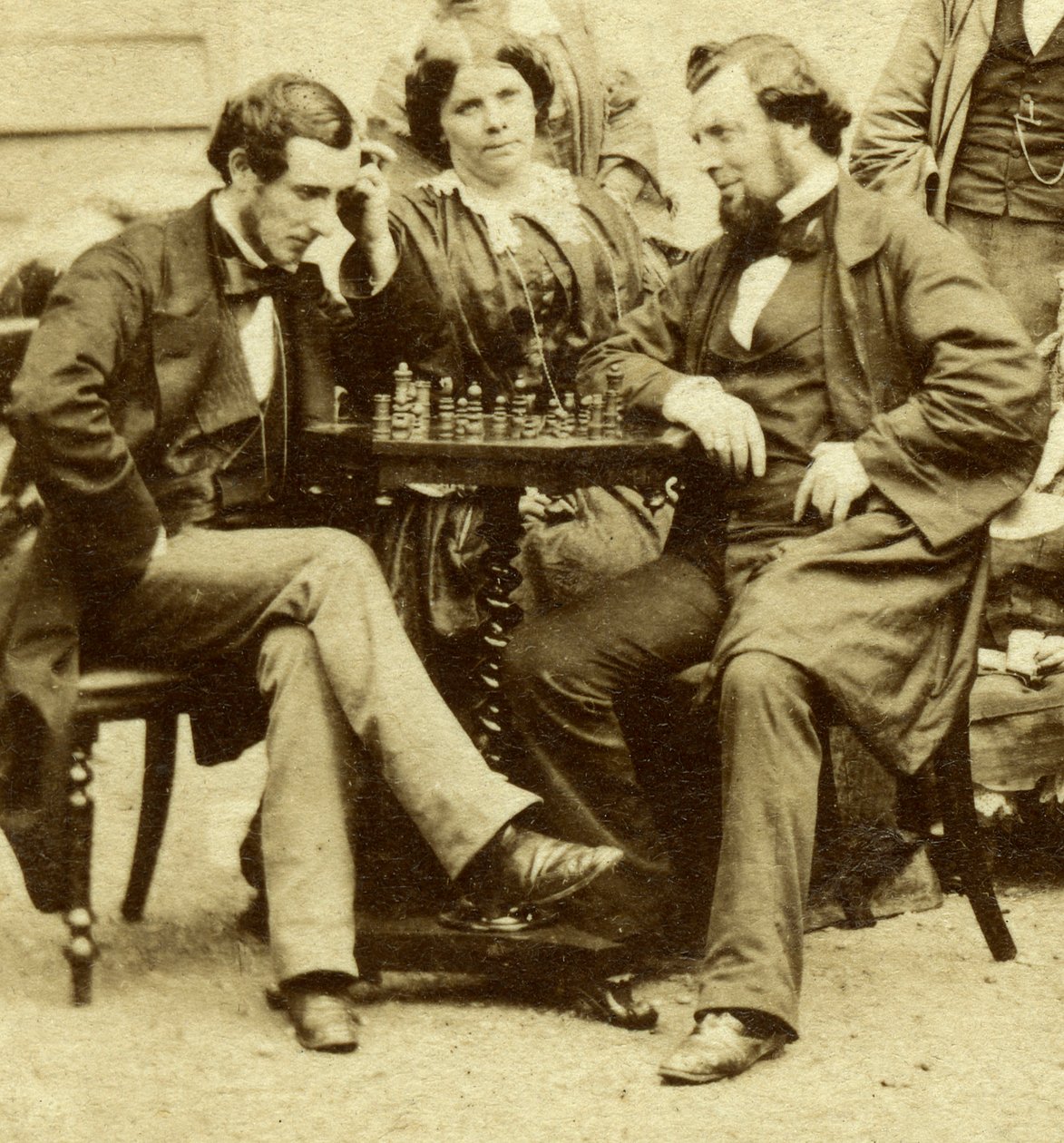 国际象棋和纸牌，c1850s 作者 不明