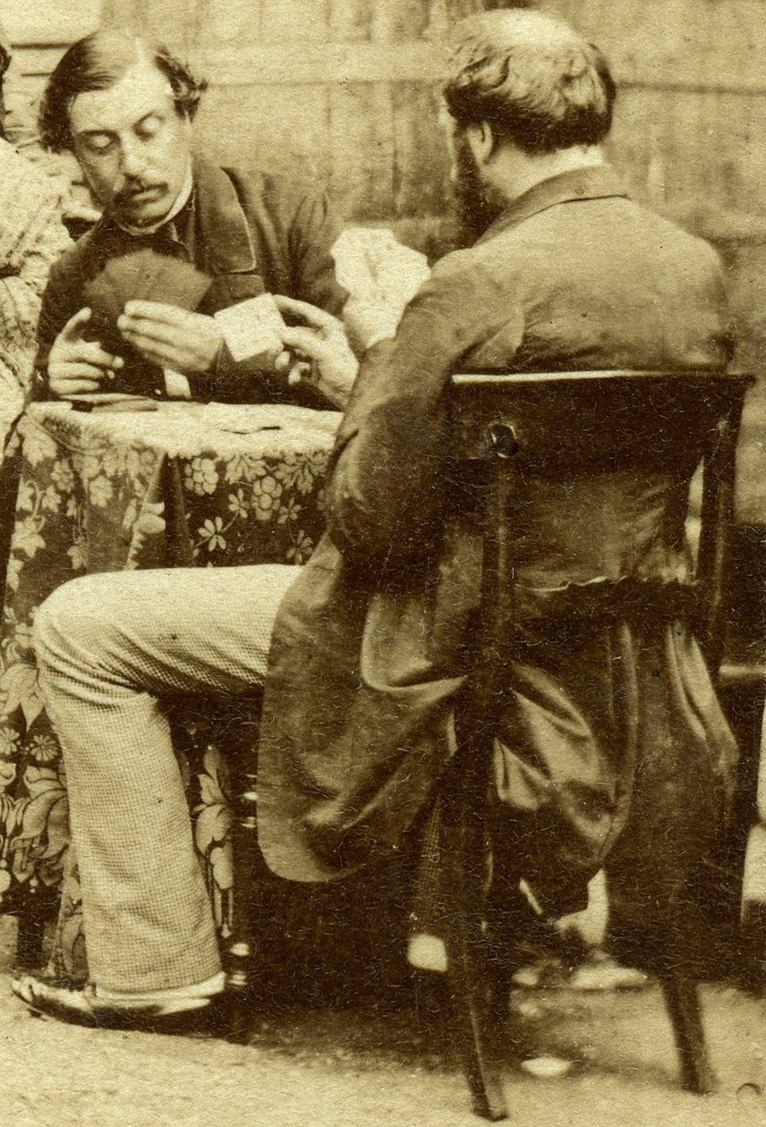 国际象棋和纸牌，c1850s 作者 不明