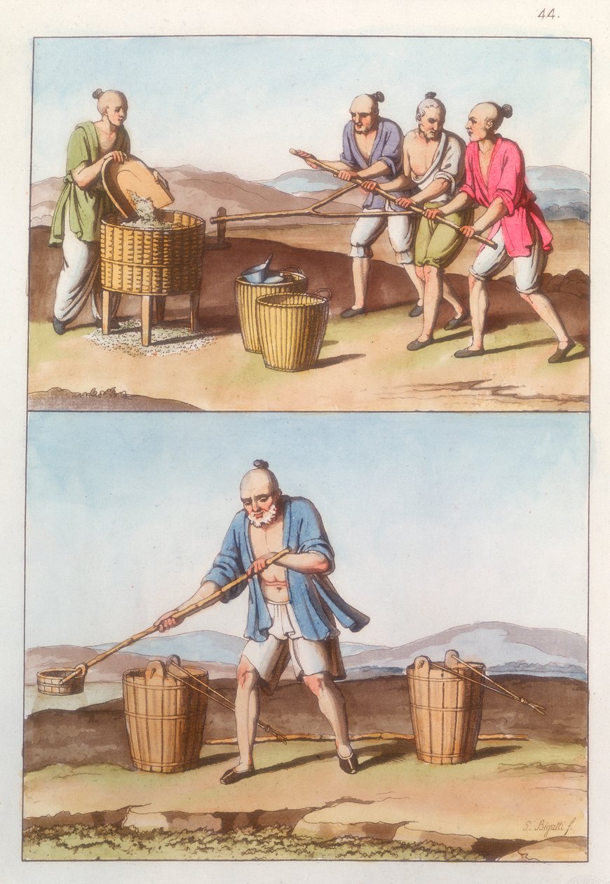 中国农业，1825-1835年 作者 不明
