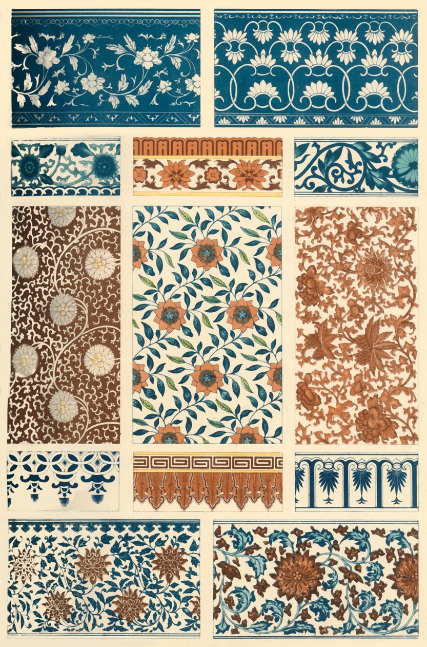中国画，1898年。 作者 不明