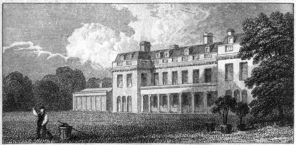 肯特郡Sevenoaks的Chipstead Place，十九世纪 作者 不明
