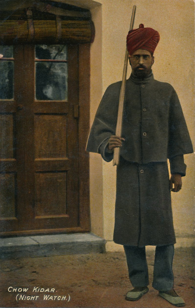 Chow Kidar守夜手表，c1910。 作者 不明