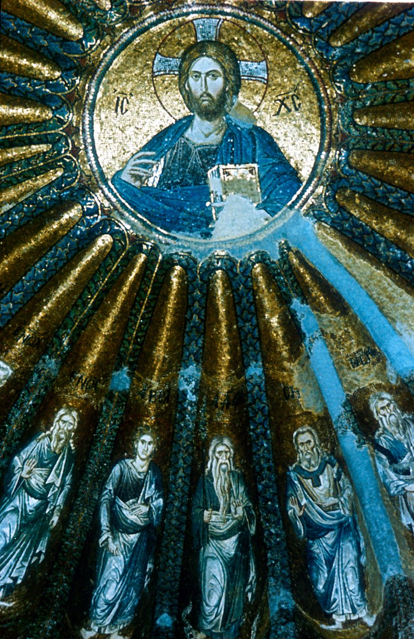 克里斯·潘托克（Chris Pantocrator），c1310-c1320 作者 不明