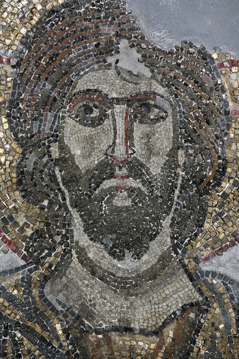 Christ mosaic in the Golgotha chapel at the Church of the Holy Sepulchre, Jerusalem, Israel 作者 不明