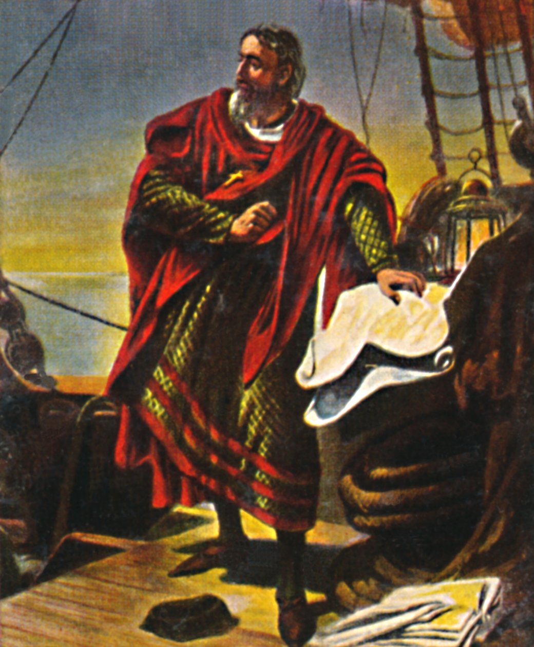 克里斯托弗·哥伦布（Christopher Columbus）1446-1506，1934年。 作者 不明