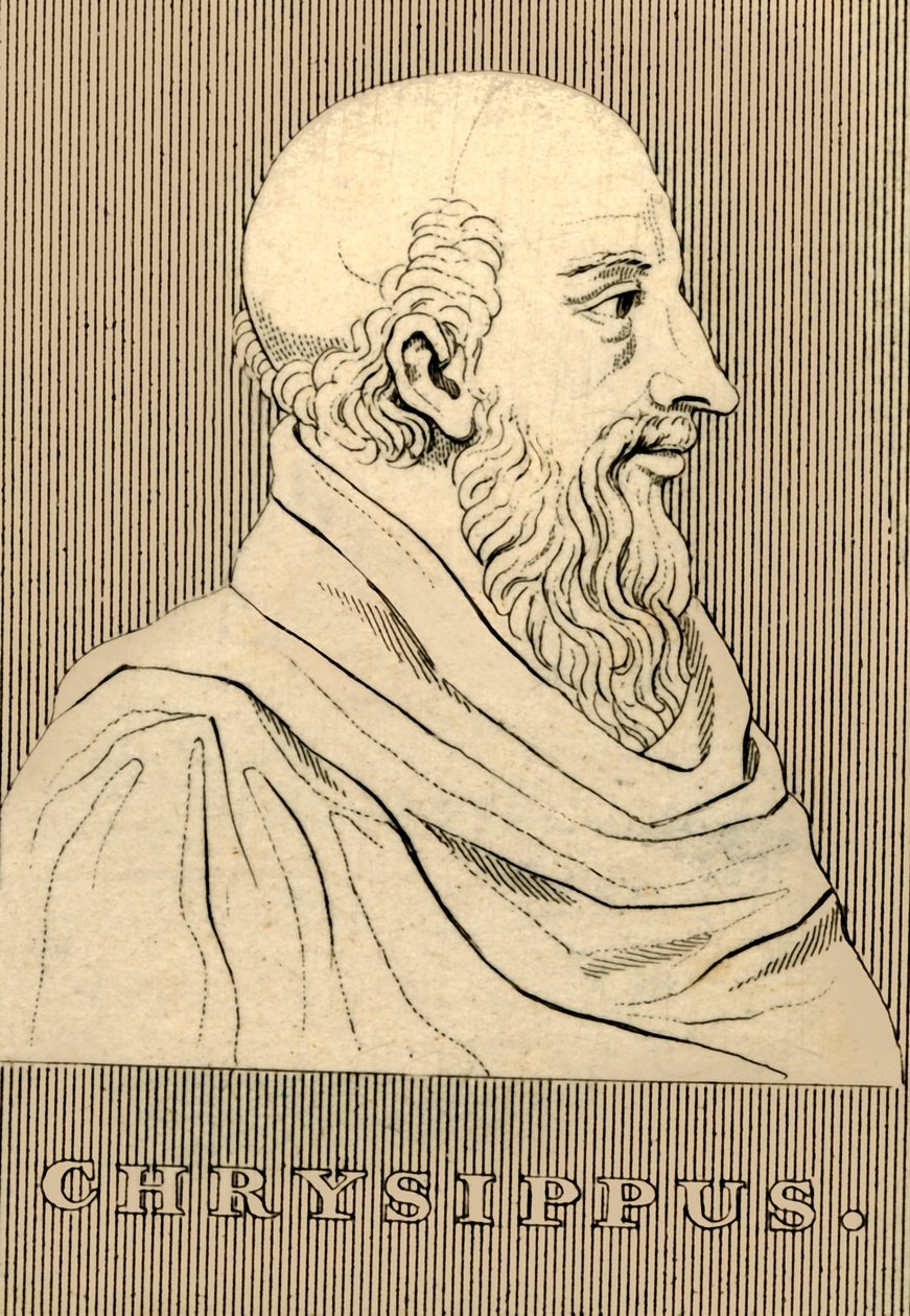 克里斯皮（Chrysippus），公元前279-206年，1830年。 作者 不明