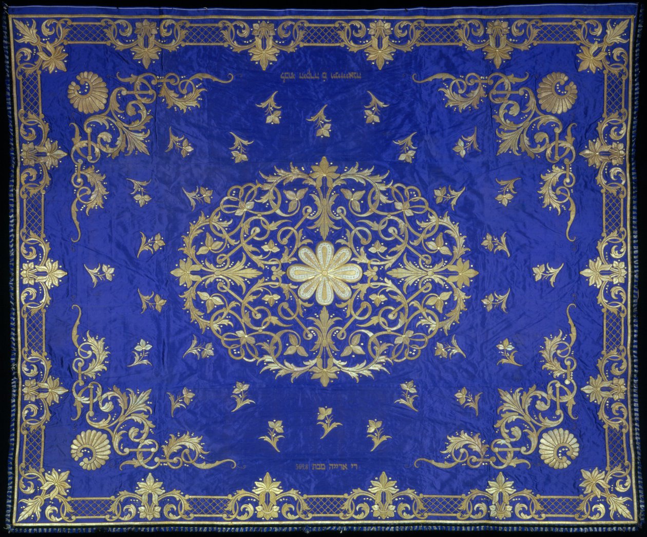 丘帕（Chuppah）婚姻天篷，1867-1868年 作者 不明