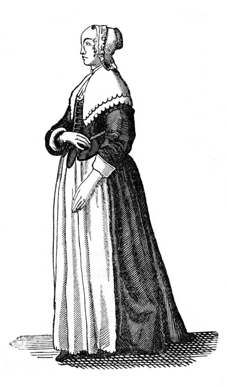 公民女儿，1649年，1910年 作者 不明