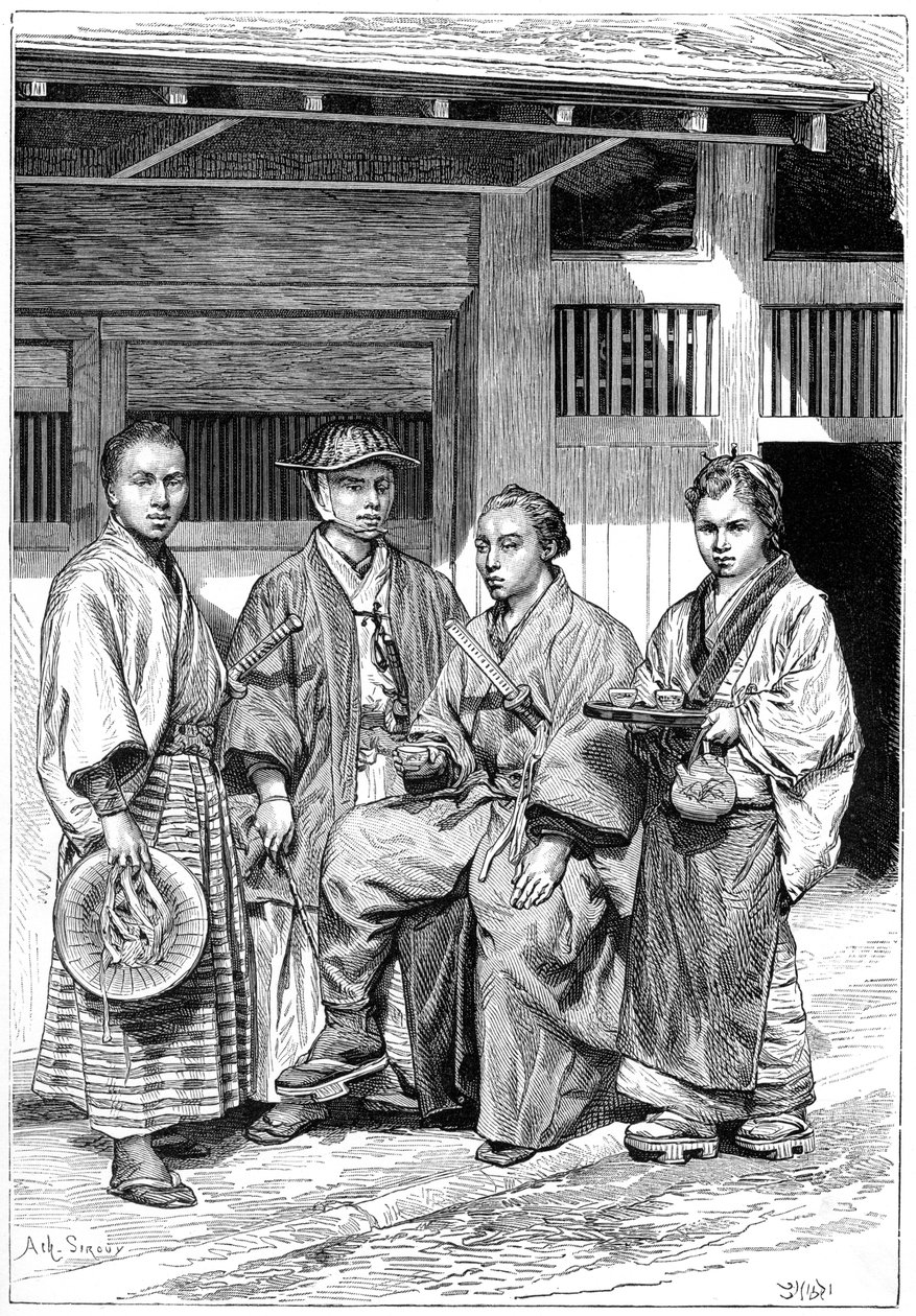 日本东京市民，1895年 作者 不明