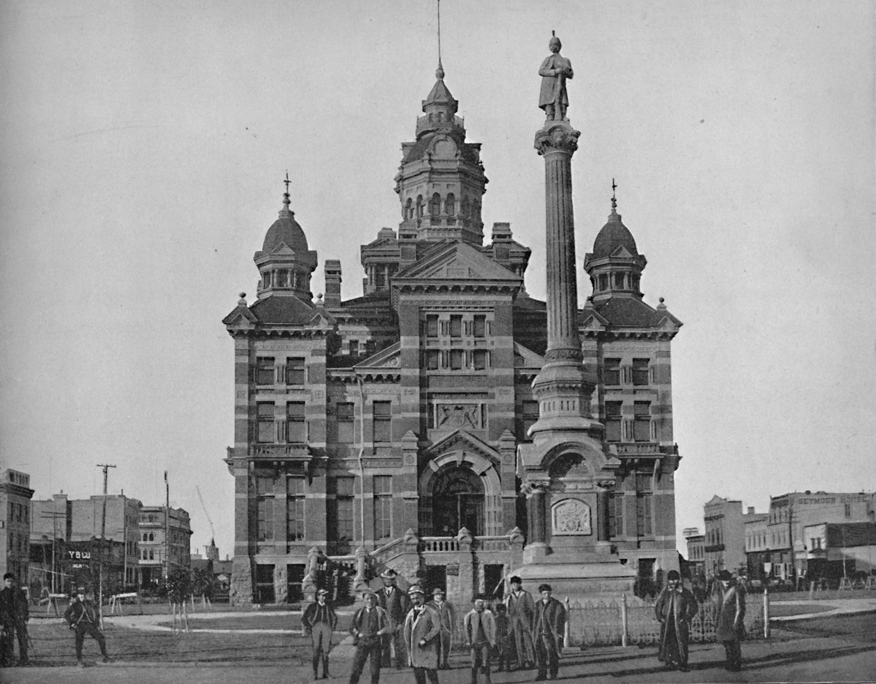 曼尼托巴省温尼伯市政厅，建于1897年。 作者 不明
