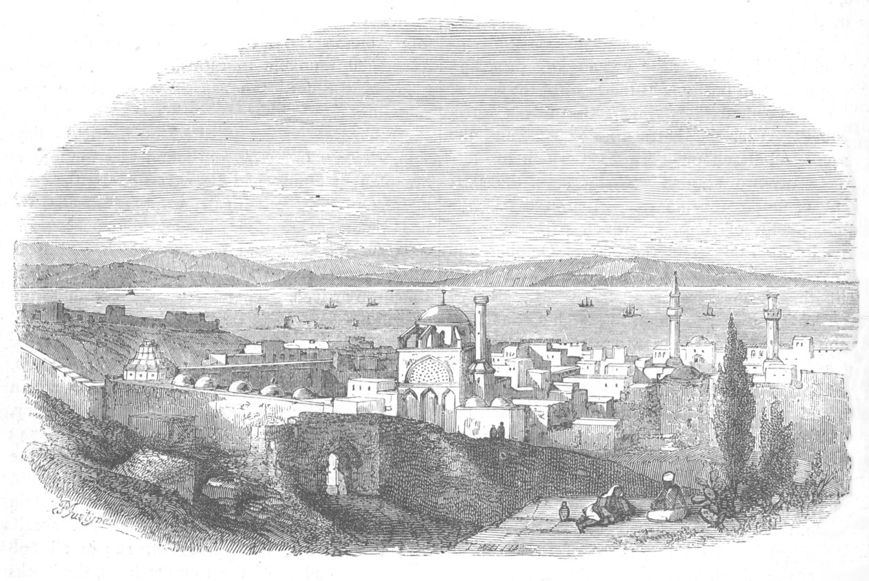 英亩城市和湾，c1880 作者 不明